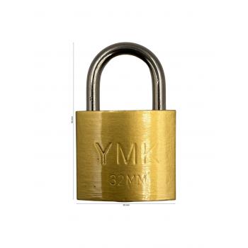 YMK Sarı Asma Kilit 63 MM YMK-1263B